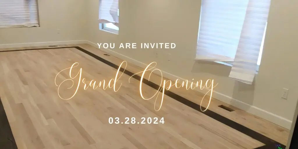 Christensen's hardwood floors install banner